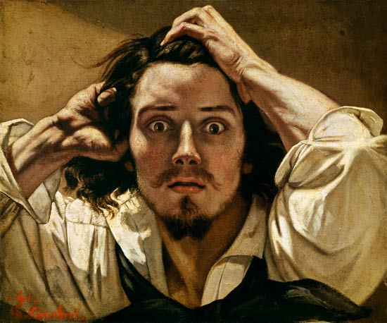 Gustave Courbet. Le dsespr.