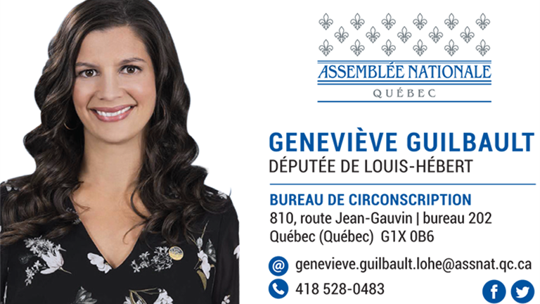 Mme Genevive Guilbault.