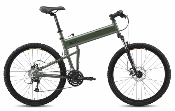 Montague Paratrooper folding mountain bicycle.