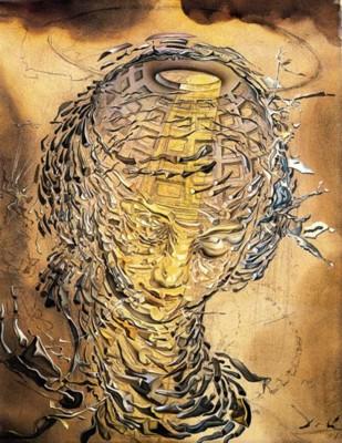 Salvador Dali. Tte explosante raphalesque.