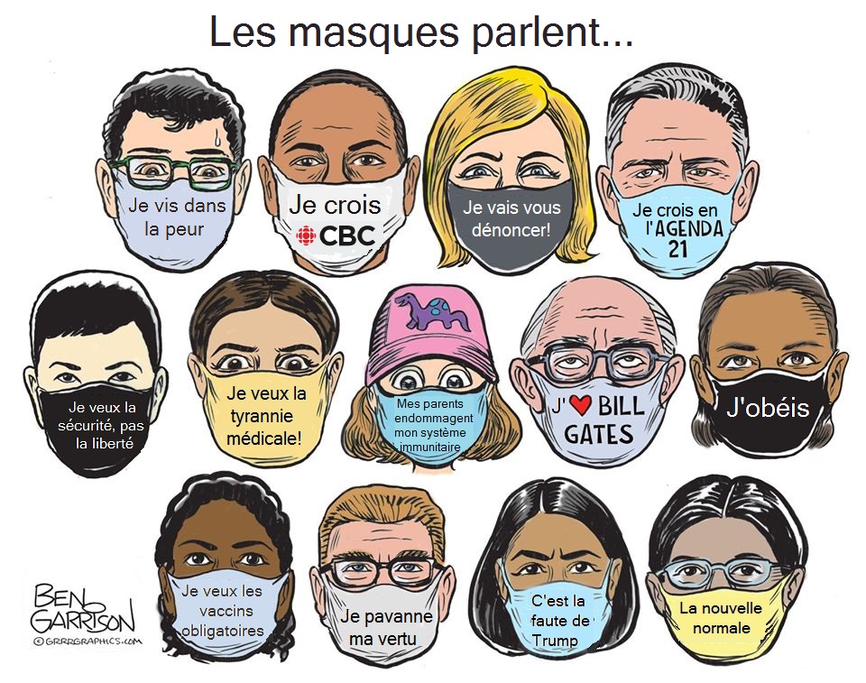 Les masques parlent...