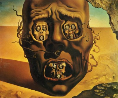 Salvador Dali. The Visage of War.