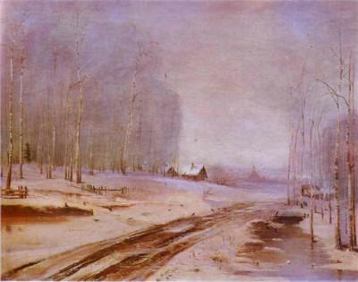 Alexey Savrasov. Mer de boue.