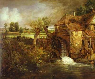 John Constable. Un moulin  Gillingham dans le Dorset.