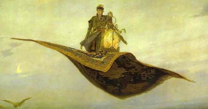 Victor Vasnetsov. The Magic Carpet.