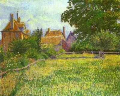 Lucien Pissarro. La maison de la dame sourde.