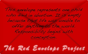 Enveloppe rouge