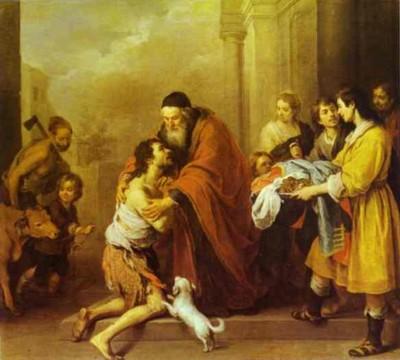 Bartolom Esteban Murillo. The Return of the Prodigal Son.