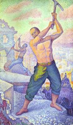 Paul Signac. Le Demolisseur.