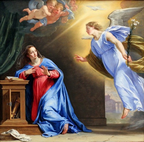 Philippe de Champaigne. The Annunciation.