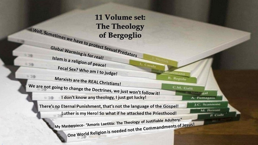 La thologie de Bergoglio en 11 volumes.