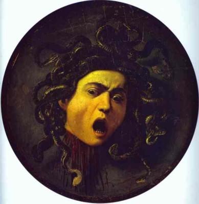 Caravaggio. Mdusa.