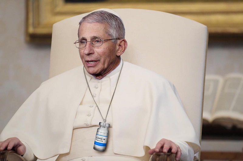 Pope Fauci.