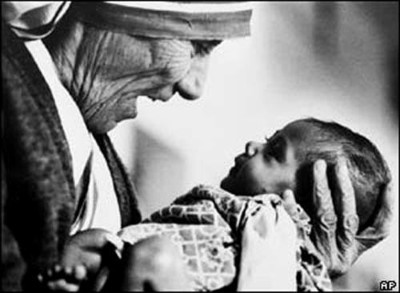 Mother Theresa of Calcutta.