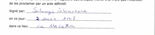 Signature