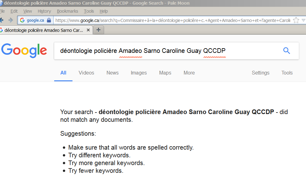 Question Oui/Non? Rponse du bureaucrate: rfrence  quelque chose d'introuvable!