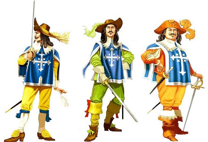Les Trois Grands Clercs de St-Zphirin.