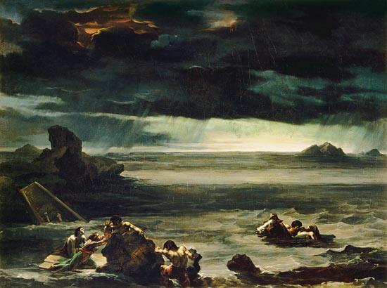 Jean Louis Thodore Gricault. Scne du Dluge.