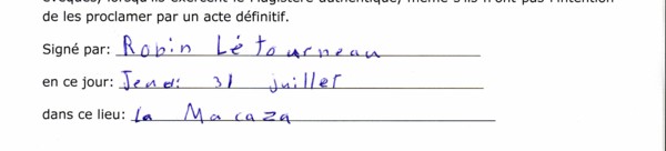 Signature