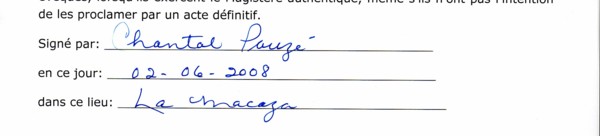 Signature