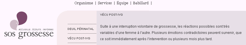 S.O.S. Grossesse