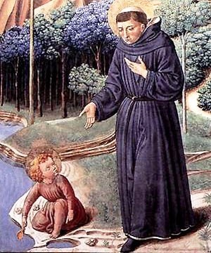 Saint Augustin essayant de comprendre la Sainte Trinit.