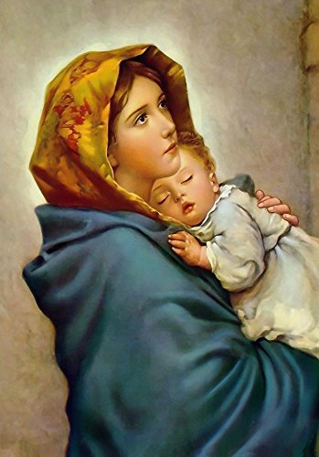 Vierge avec l'Enfant-Jsus.