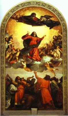 Titian. L'Assomption de la Vierge.