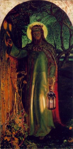 William Holman Hunt. La Lumire du monde.